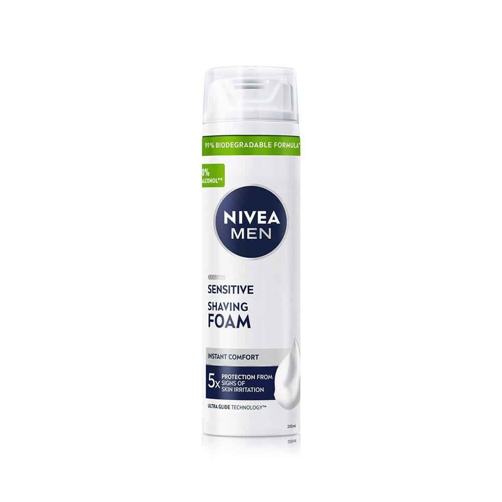 NIVEA Sensitive Shaving Foam - 200 ml