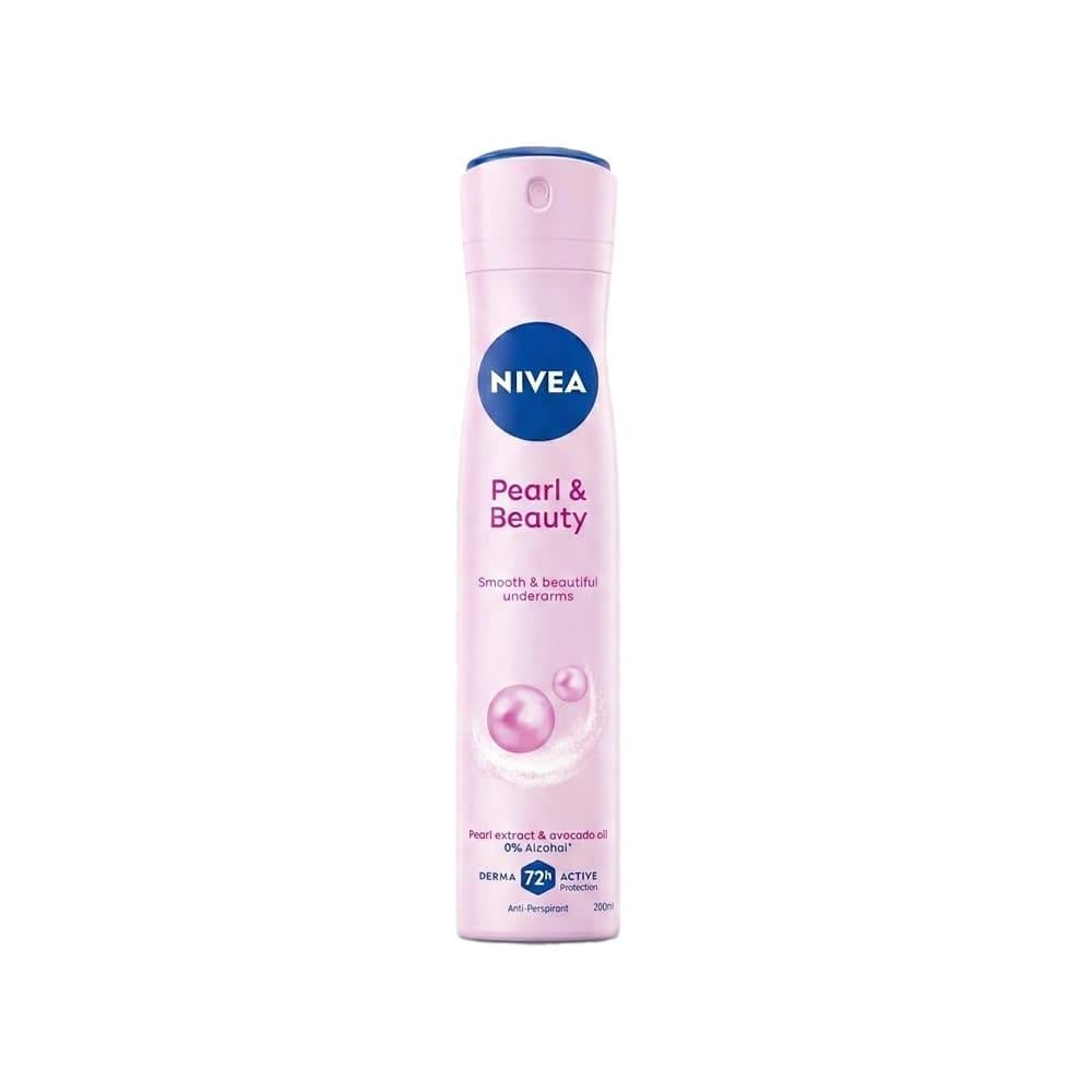 Nivea Pearl & Beauty Deodorant, Soft & Beautiful - 200ml
