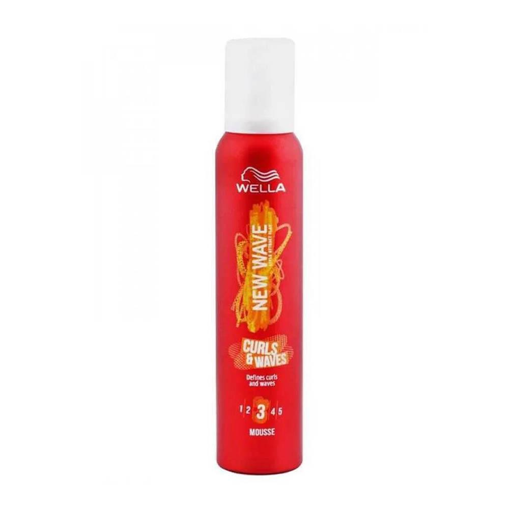 Wella New Wave Curl & Waves Mousse, 200 ml