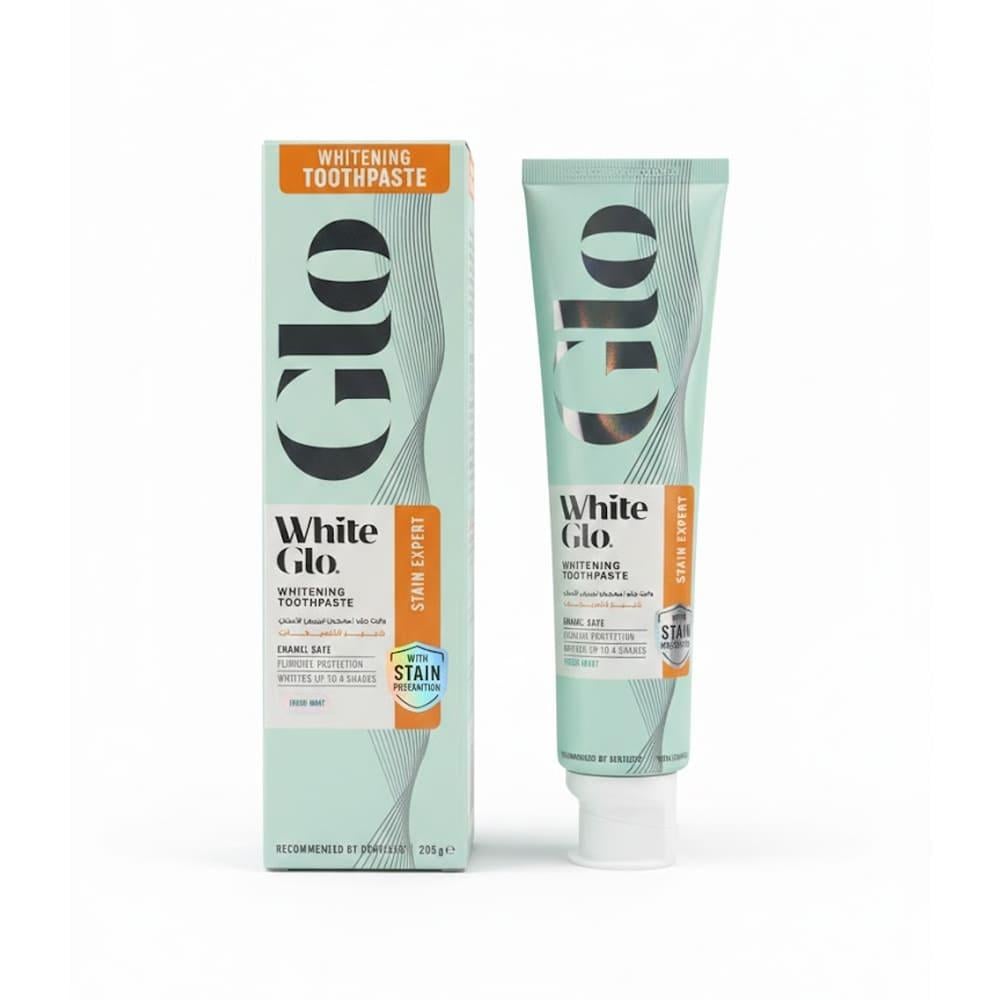 White Glo Whitening Toothpaste Stain Expert - 205g