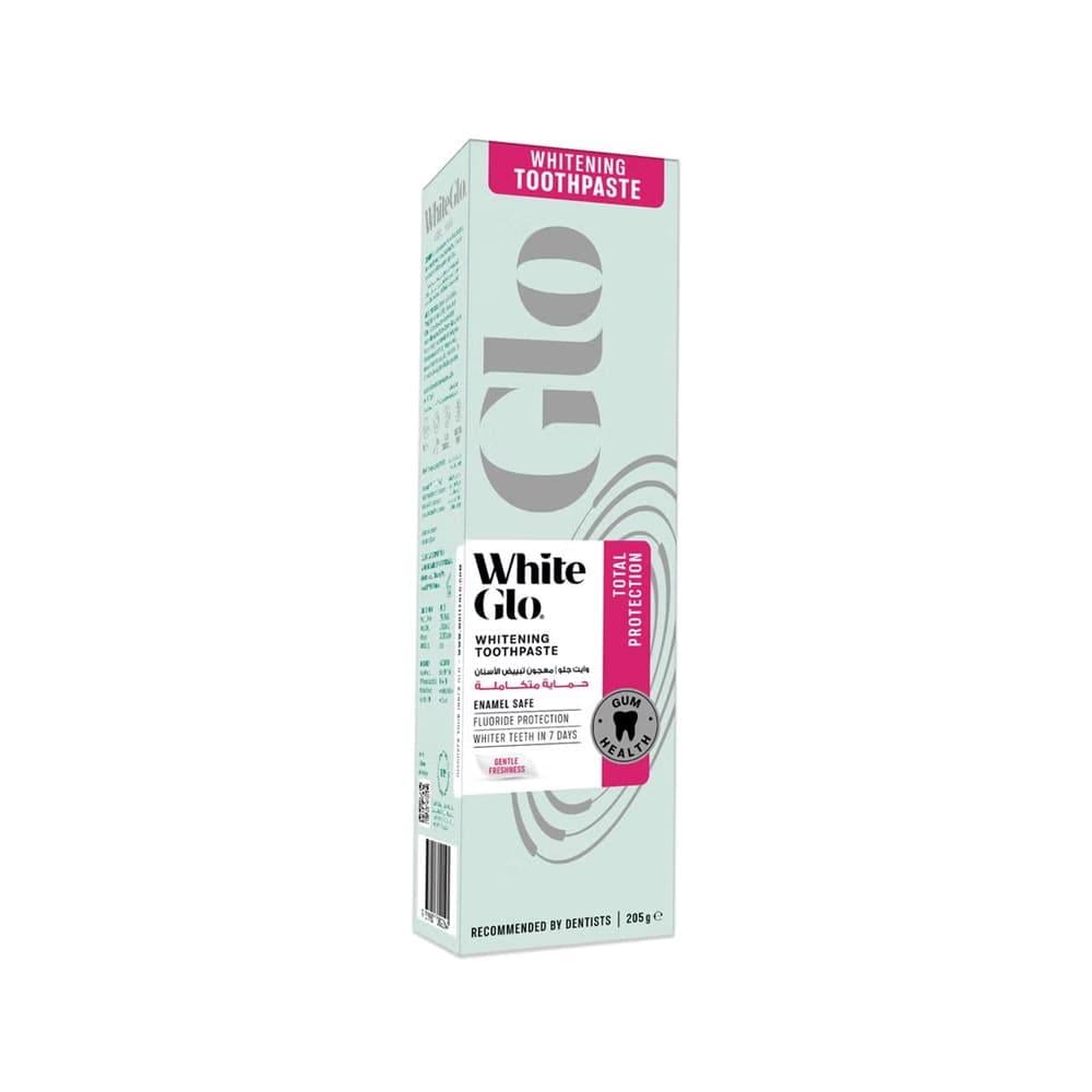 White Glo Whitening Toothpaste Total Protection - 205g