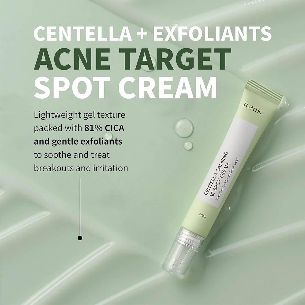 iunik Centella Calming Ac Spot Cream - 20 ml
