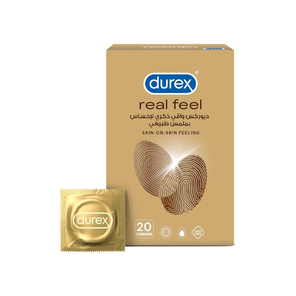 Durex Natural Feel Condoms - 20 Condoms