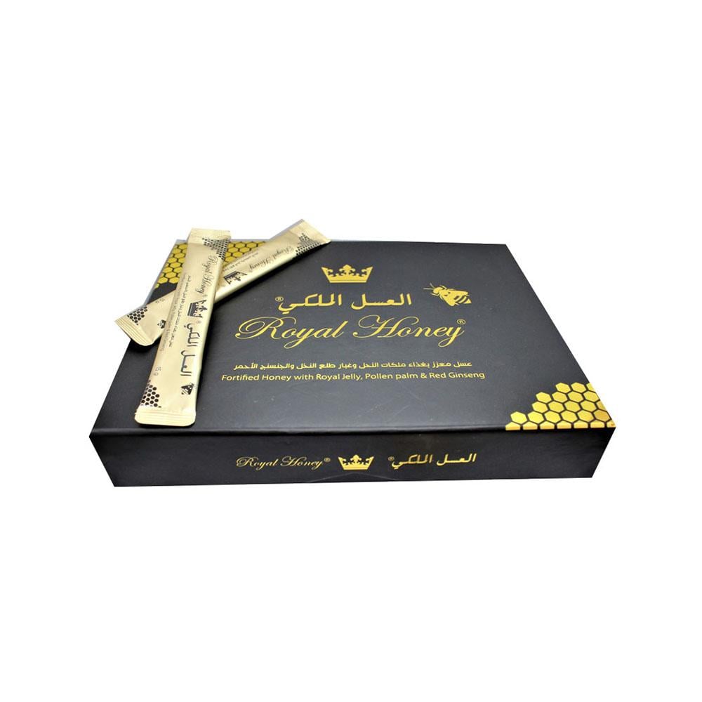 Royal Honey, Fortified Honey with Royal Jelly & Red Ginseng - 20 Sachets