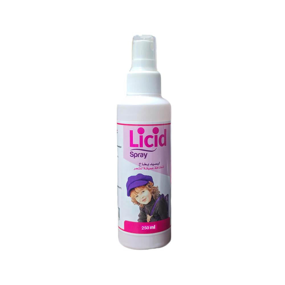 Licid Lice and Dandruff Control Spray with Comb - 250 ml