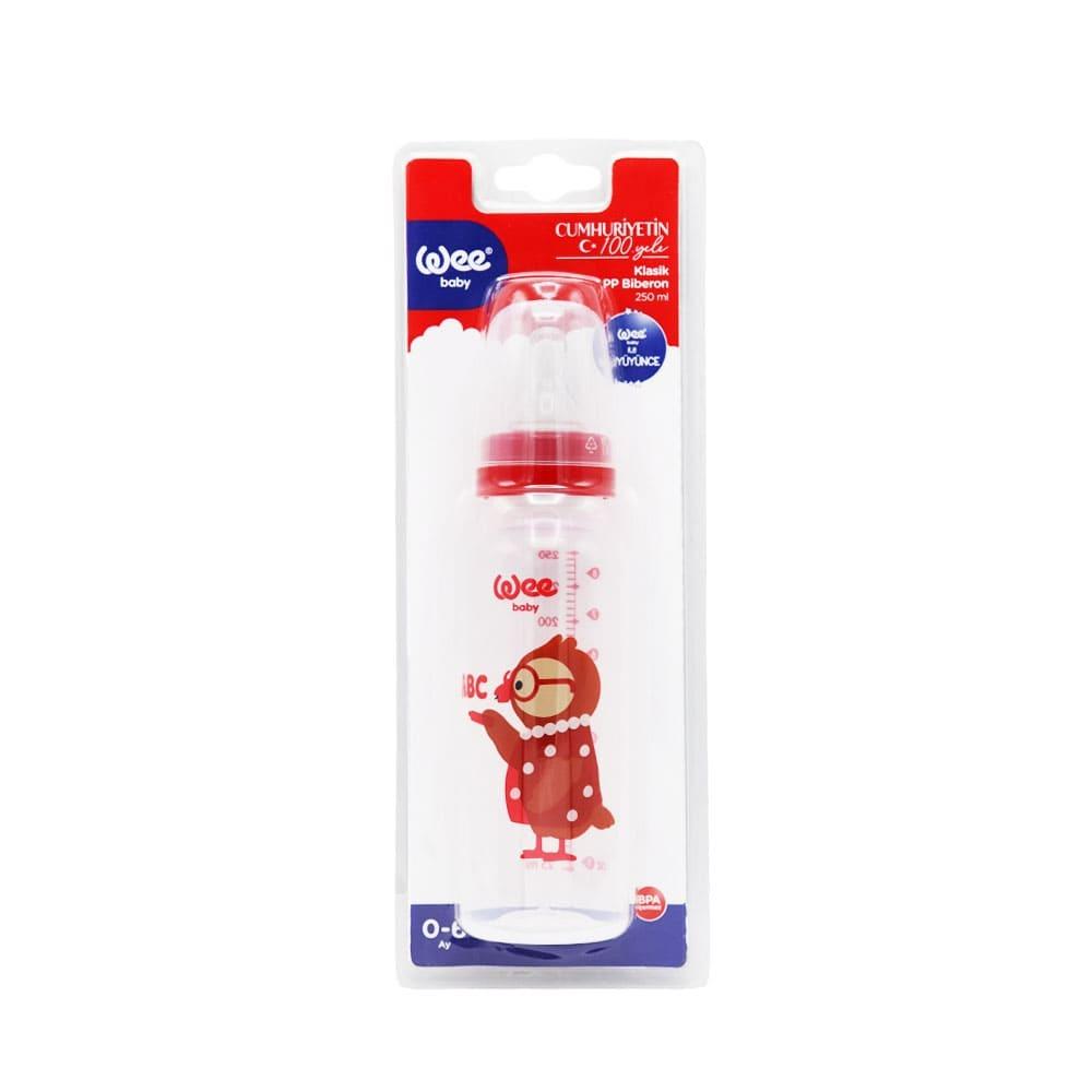 Wee Baby Baby Feeding Bottle Multiple Colors - 250 ml Classic C852