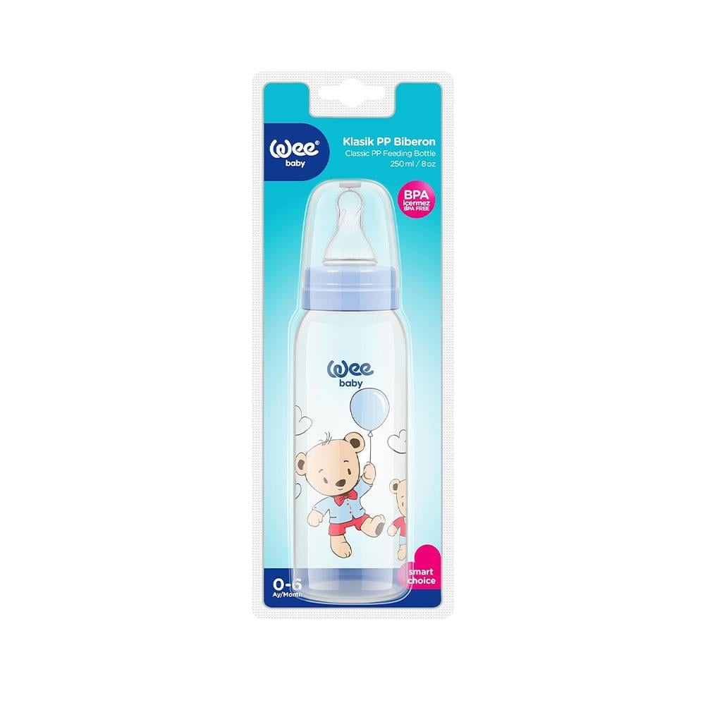 Wee Baby Baby Feeding Bottle Multiple Colors - 250 ml Classic C852