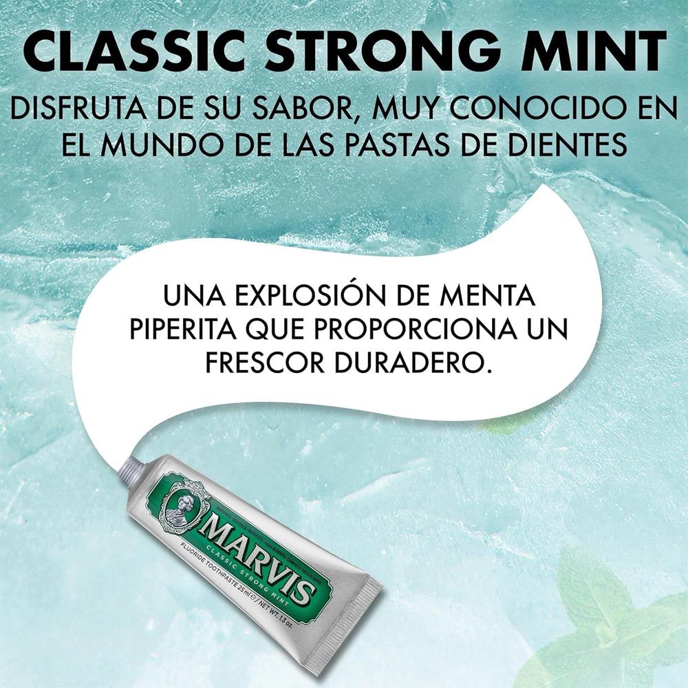 Marvis Classic Strong Mint Toothpaste - 25 ml