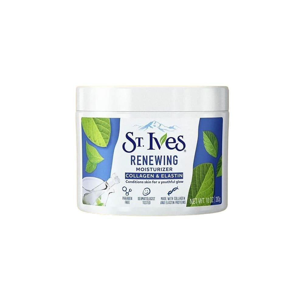 St. Ives Renewing Moisturizer Skin Cream with Collagen & Elastin - 283 gm