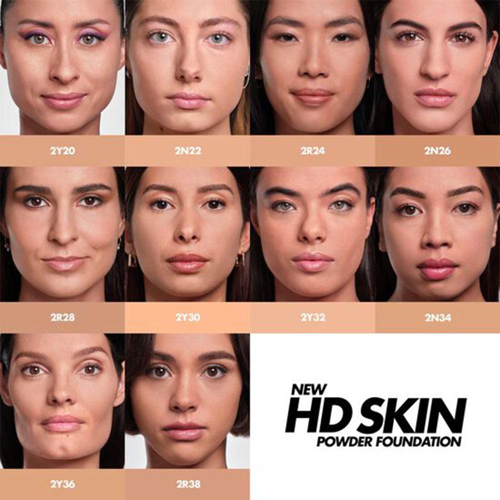 Make Up For Ever HD Skin Matte Velvet Powder Foundation - 2Y20