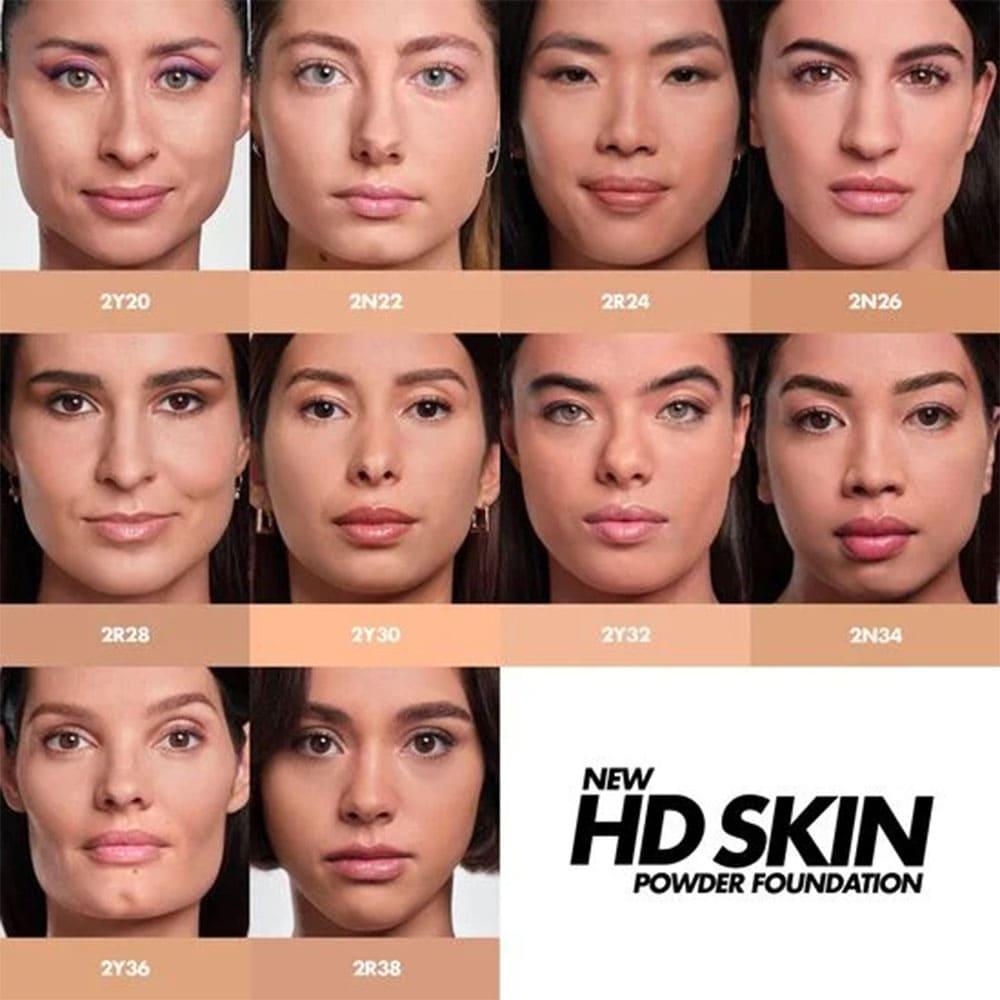 Make Up For Ever HD Skin Matte Velvet Powder Foundation - 2Y30