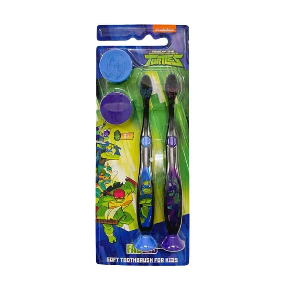 Nickelodeon Teenage Mutant Ninja Turtles Soft Toothbrush for Kids 2*1 - Multi Color