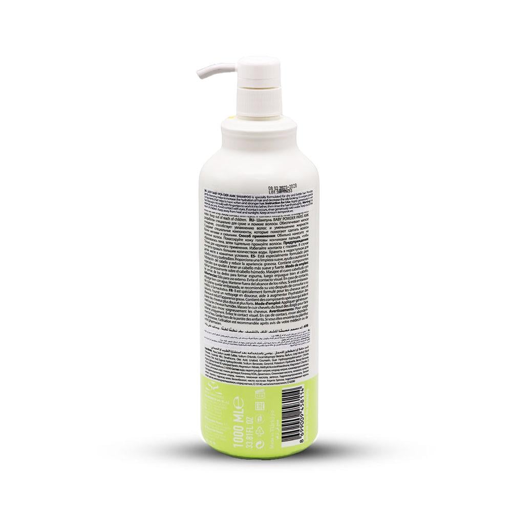 LADY BABY POQWDER Shampoo 2 in 1 Pro Keratin & Argan Oil - 1000 ml