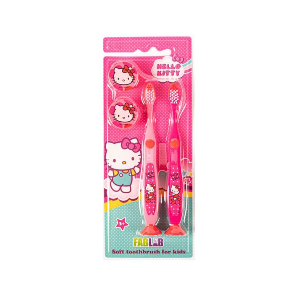 Nickelodeon Hello Kitty Soft Toothbrush for Kids 2 in 1