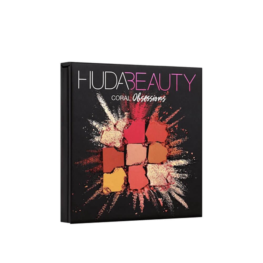 Huda Beauty Coral Obsessions Eyeshadow Palette Coral