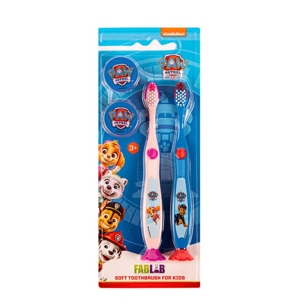 Nickelodeon Soft Toothbrush for Kids Paw Patrol - 2 Brushes