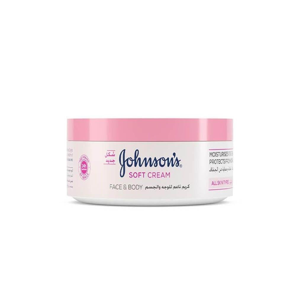 Johnson's Soft Cream for Face & Body - 300 ml