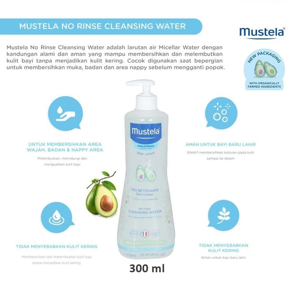 Mustela No Rinse Cleansing Water - 300 ml