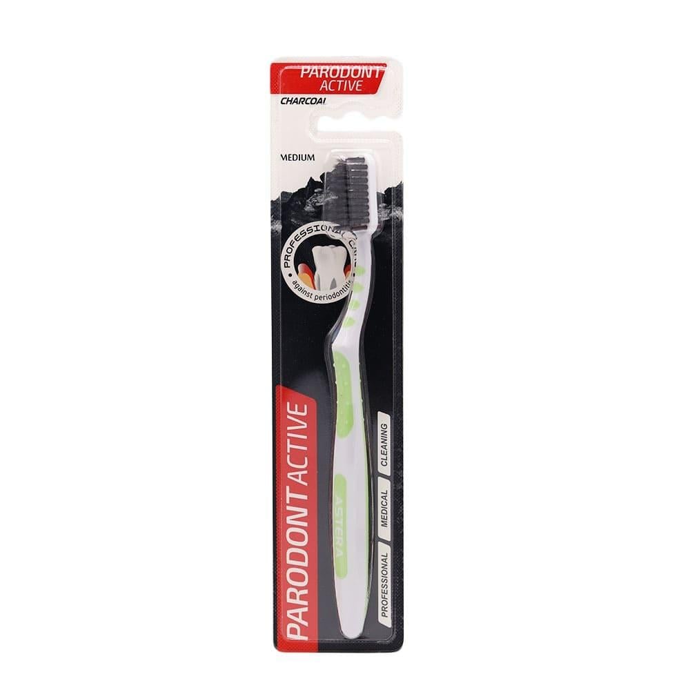 Parodont Active Charcoal Toothbrush Medium - Multiple Colors