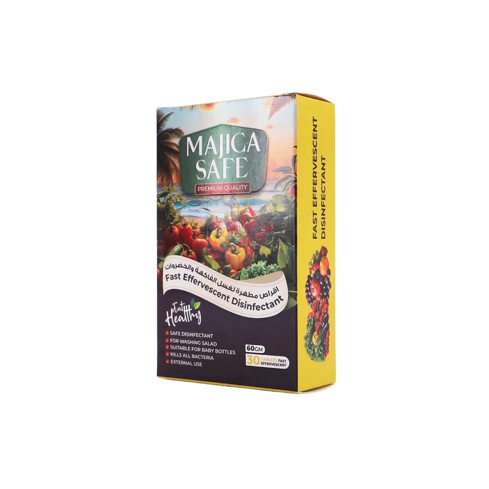 Magica Safe Disinfectant Tablets for Washing Fruits and Vegetables