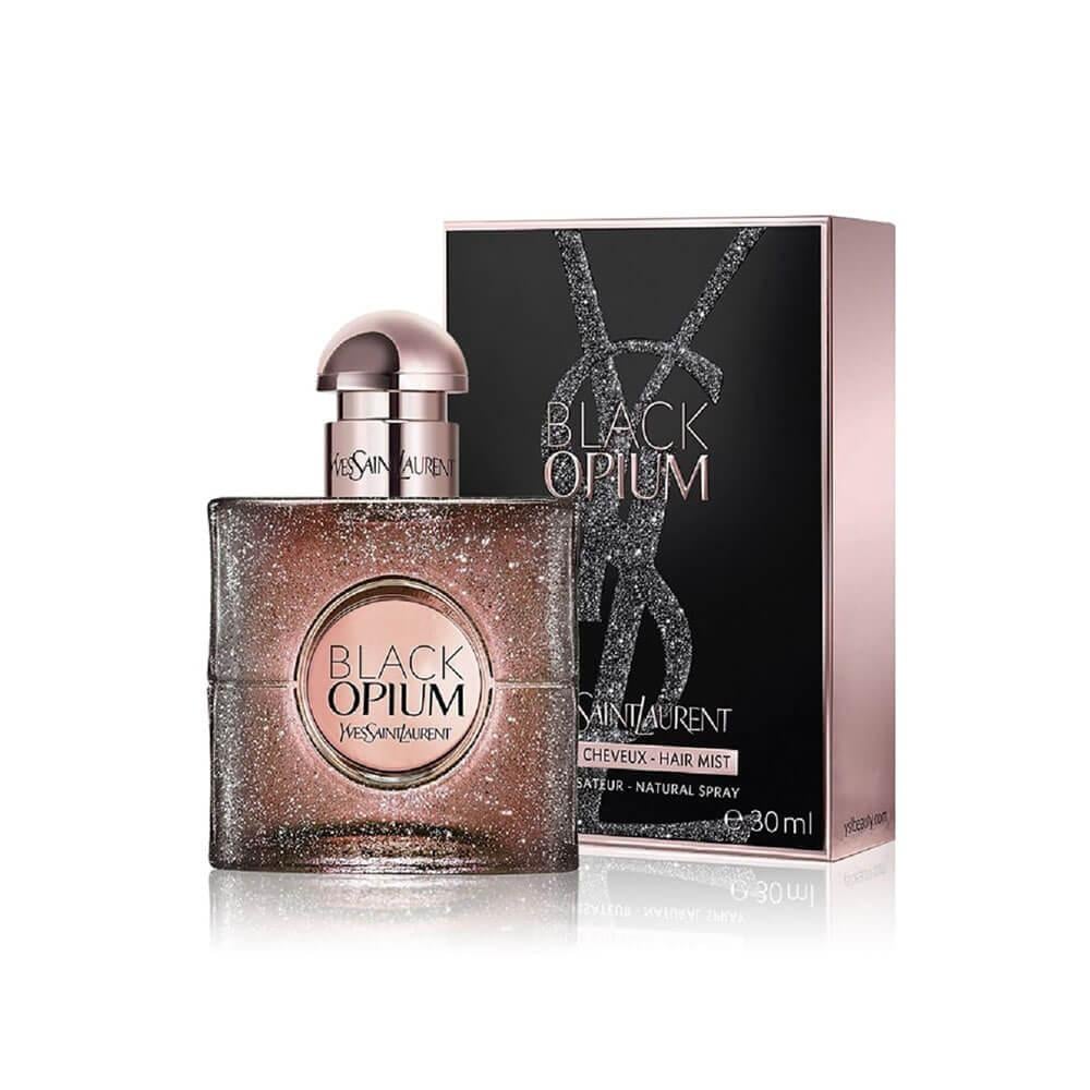 عطر شعر ايف سان لوران بلاك اوبيوم للنساء - 30 مل