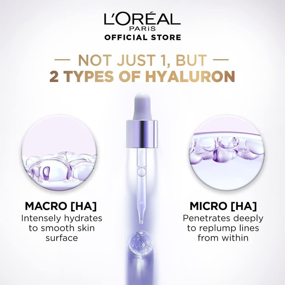 L'Oréal Paris Hyaluron Expert Serum for Skin Elasticity Enhancement - 30ml
