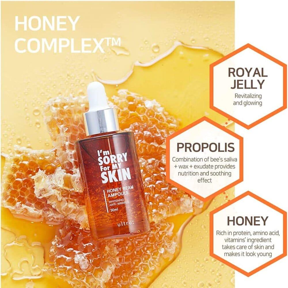 Im Sure For My Skin Deep Moisturizing Honey Ampoule - 30 ml