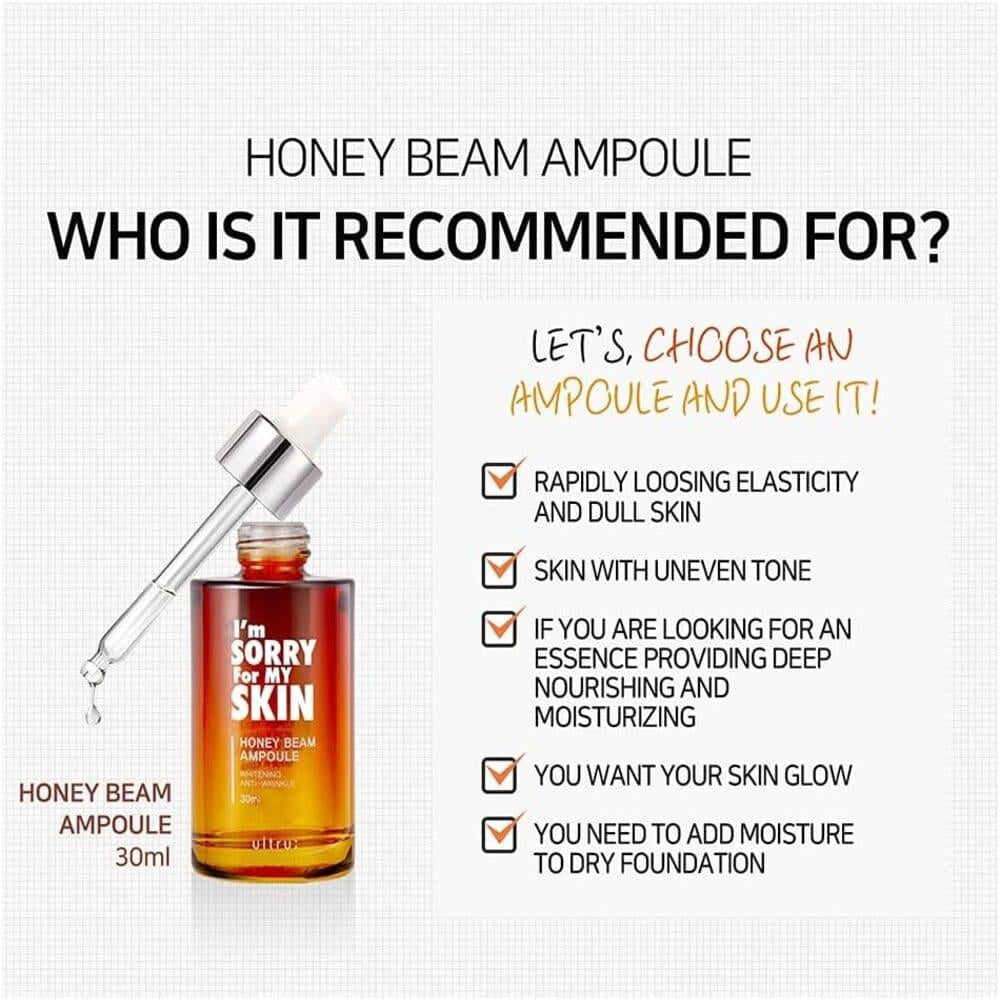 Im Sure For My Skin Deep Moisturizing Honey Ampoule - 30 ml