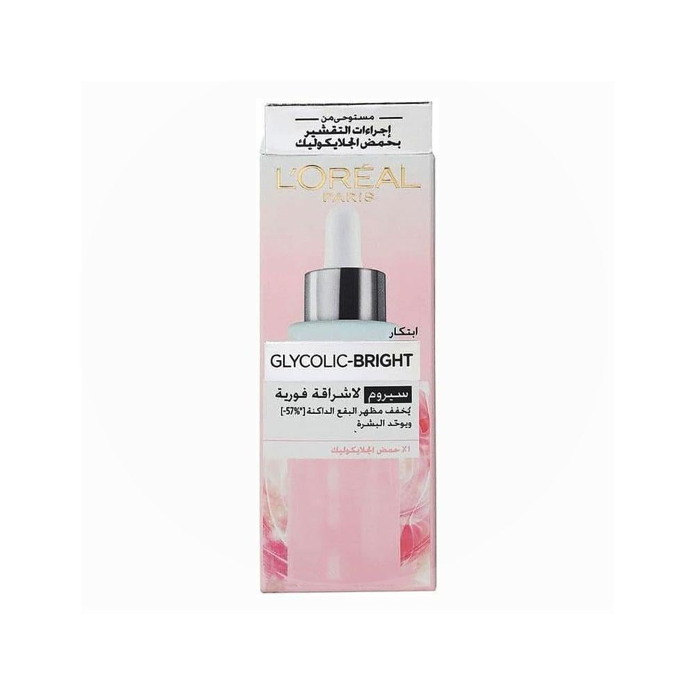 L'Oreal Paris Glycolic Bright Instant Glow Facial Serum - 30 ml