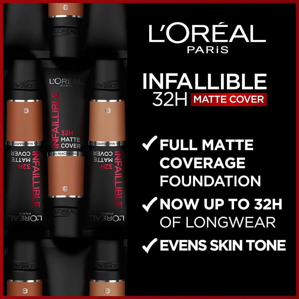 L'oreal Infaillible 32H Matte Cover 115 Warm Undertone - 30 Ml