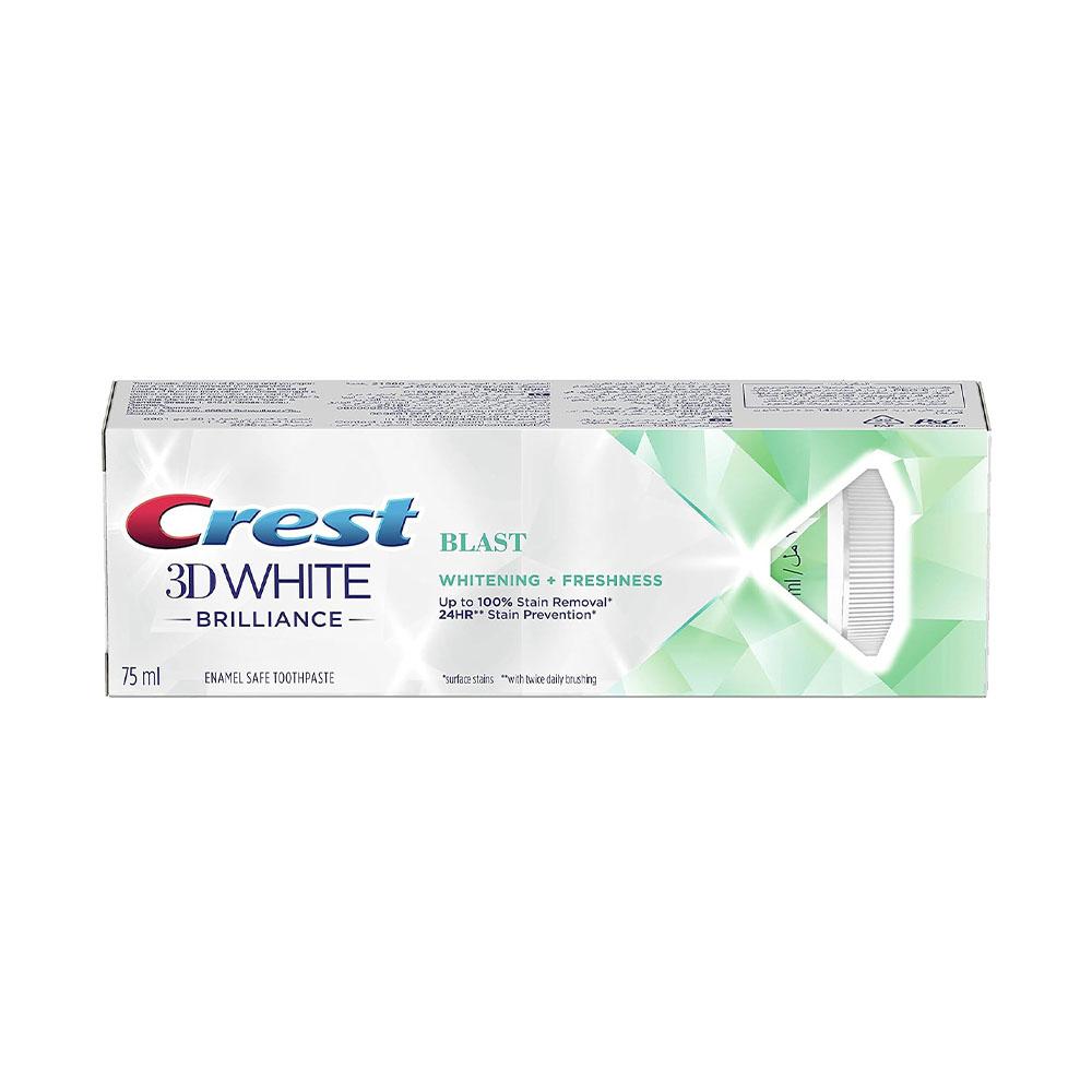 Crest 3D White Brilliance Blast Toothpaste - 75 ml