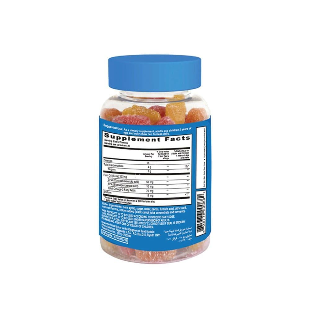 Mr. Tumee  Omega 3 Chewable Tablets - 60 Pieces