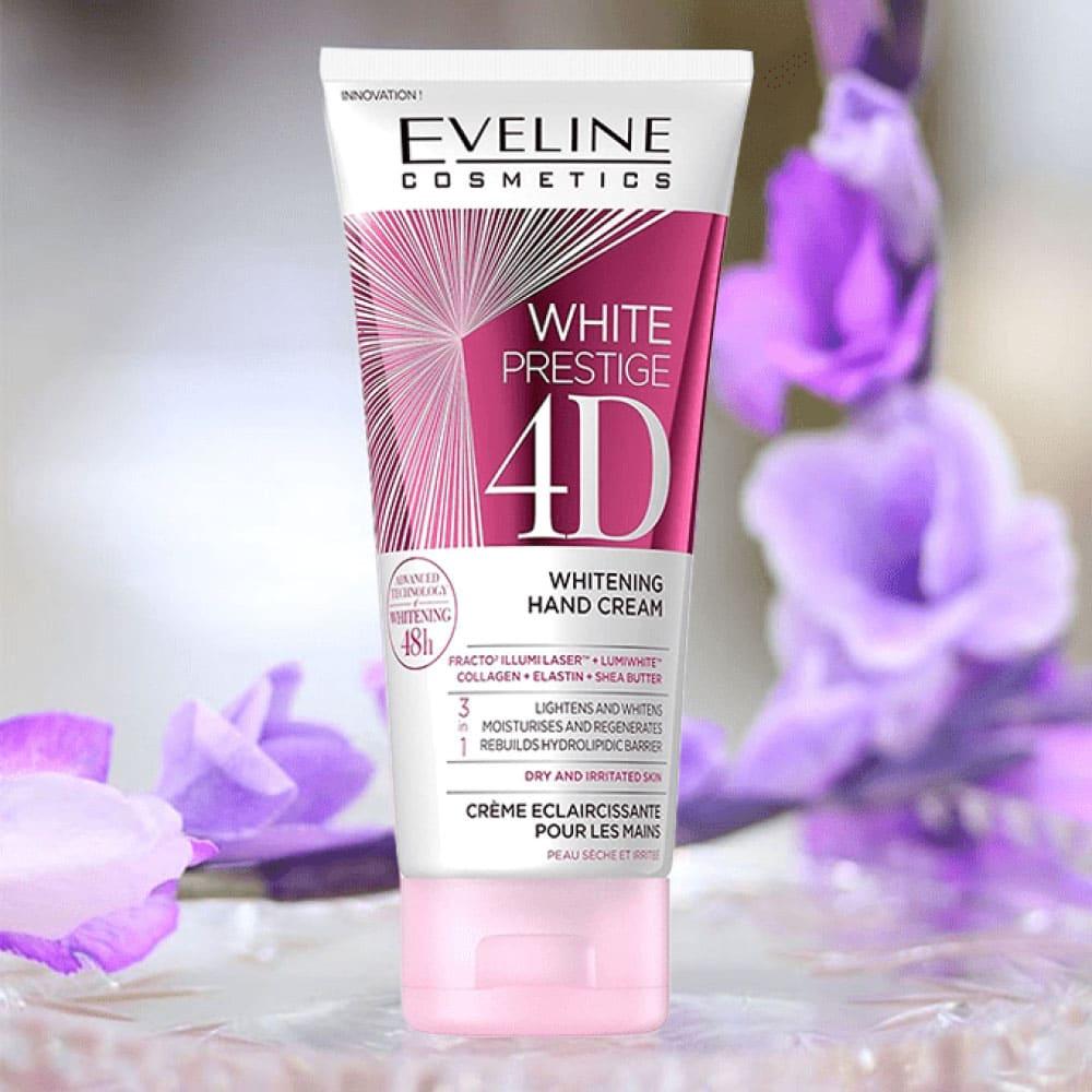 Eveline Cosmetics White Prestige 4D Whitening Hand Cream 3 in 1 - 100 ml