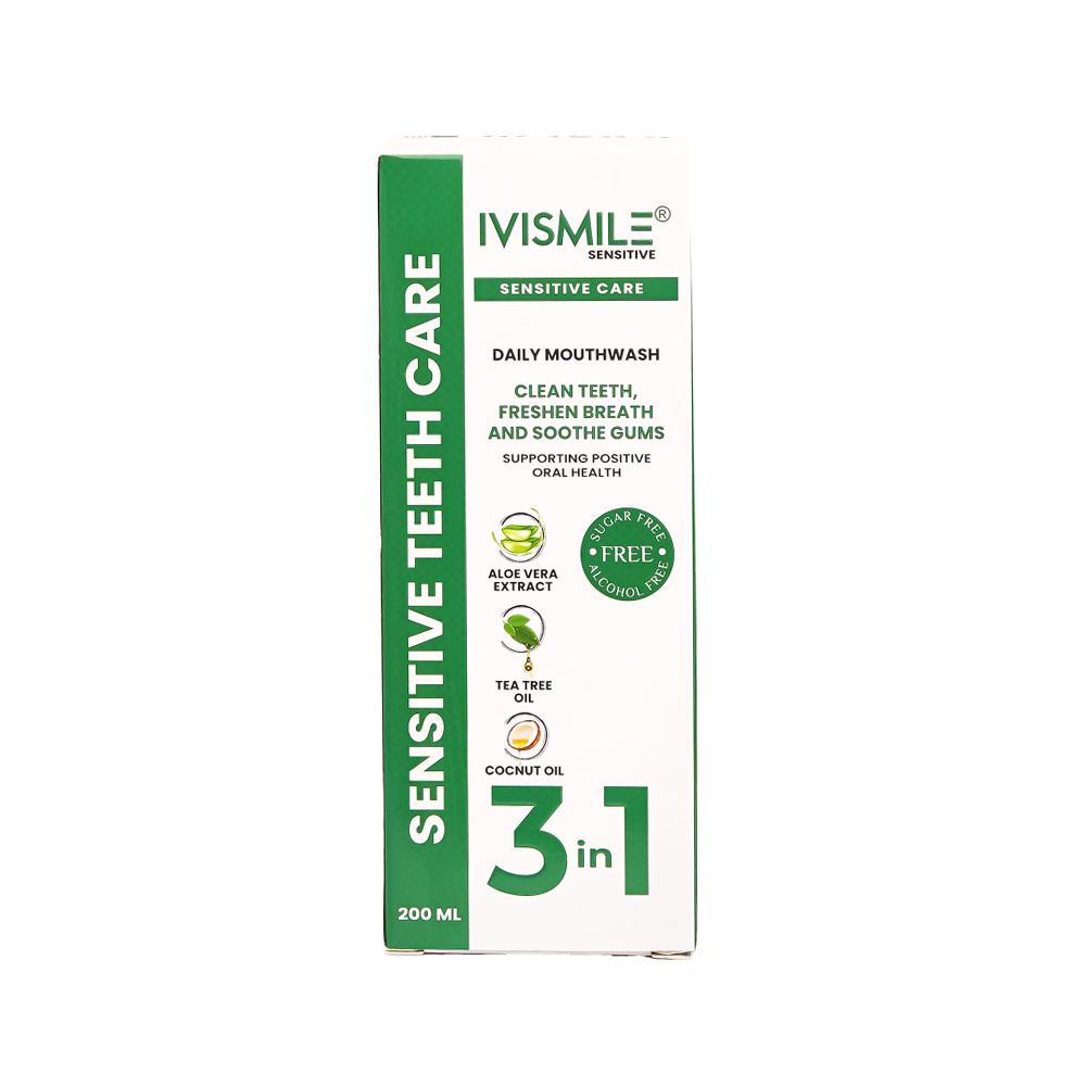 IVISMILE SENSTIVE CARE MOUTH WASH 
