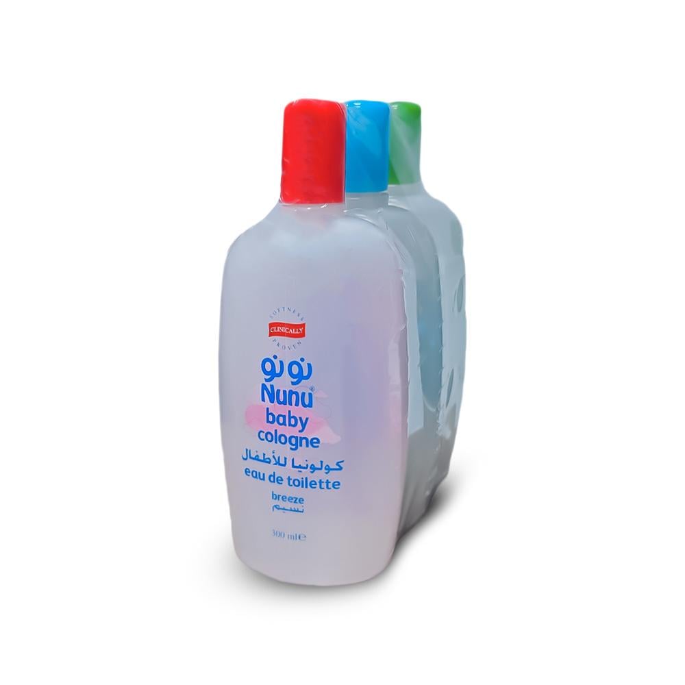 Nunu Baby Cologne Special Offer 3 in 1 - 300 ml