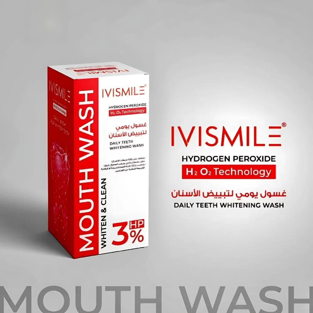 IVISMILE WHITENING MOUTH WASH 3%