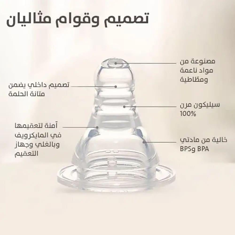 بيجون حلمه مرنة كبير 3ق صندوق خاليه من BPA