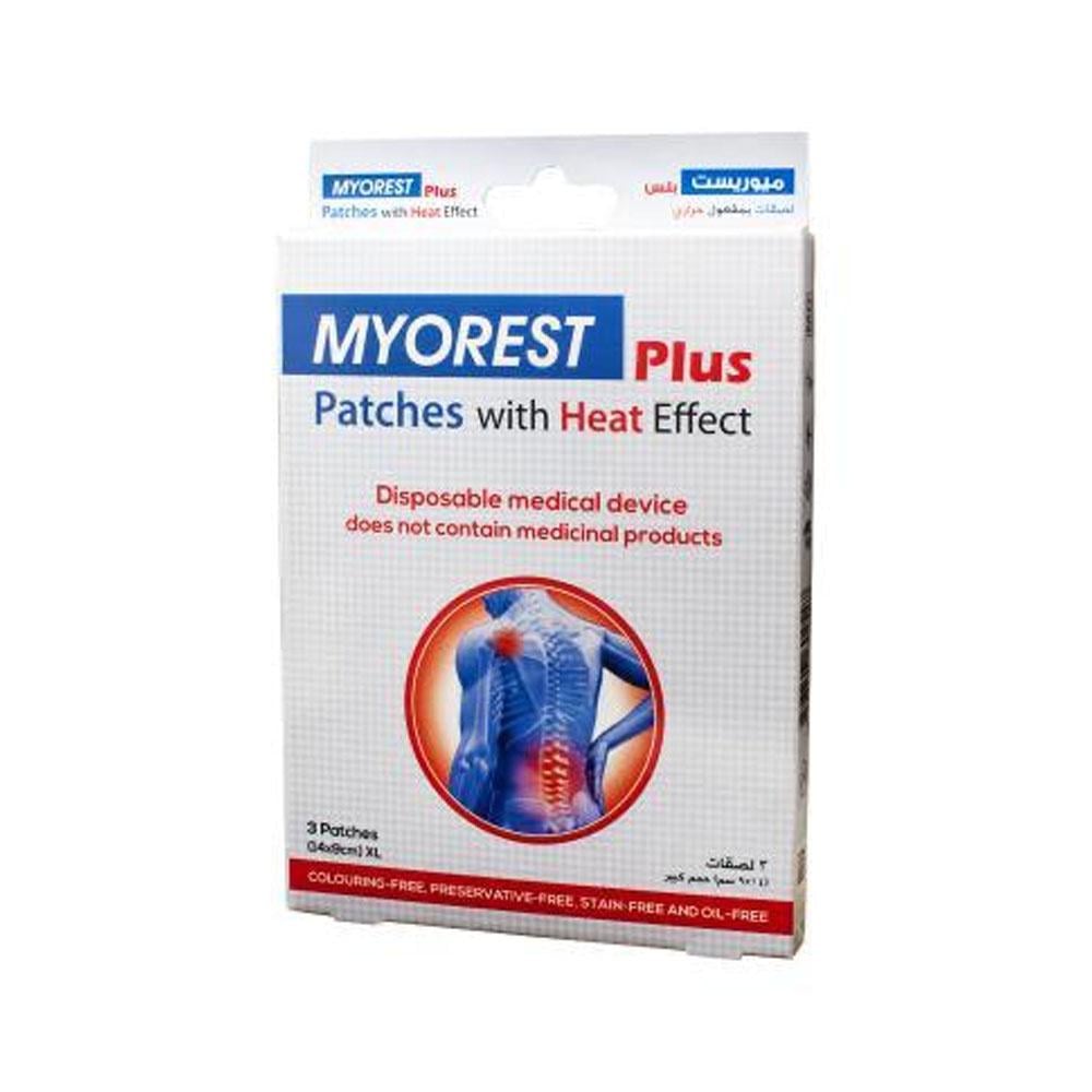 Myorest Medical Plasters - 3 Patches