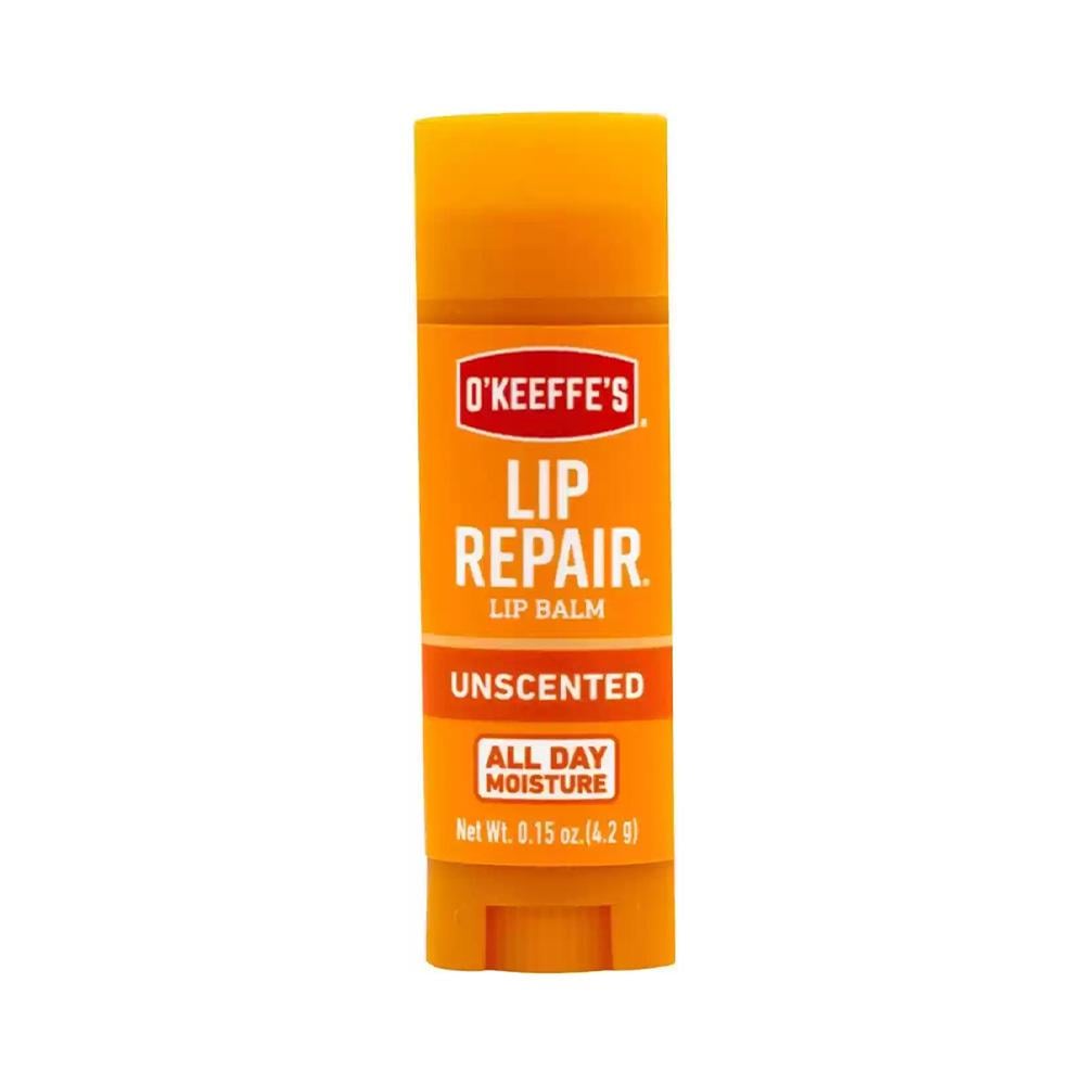 O'Keeffe's Lip Repair Lip Balm Unscented for Dry, Cracked Lips - 4.2 gm