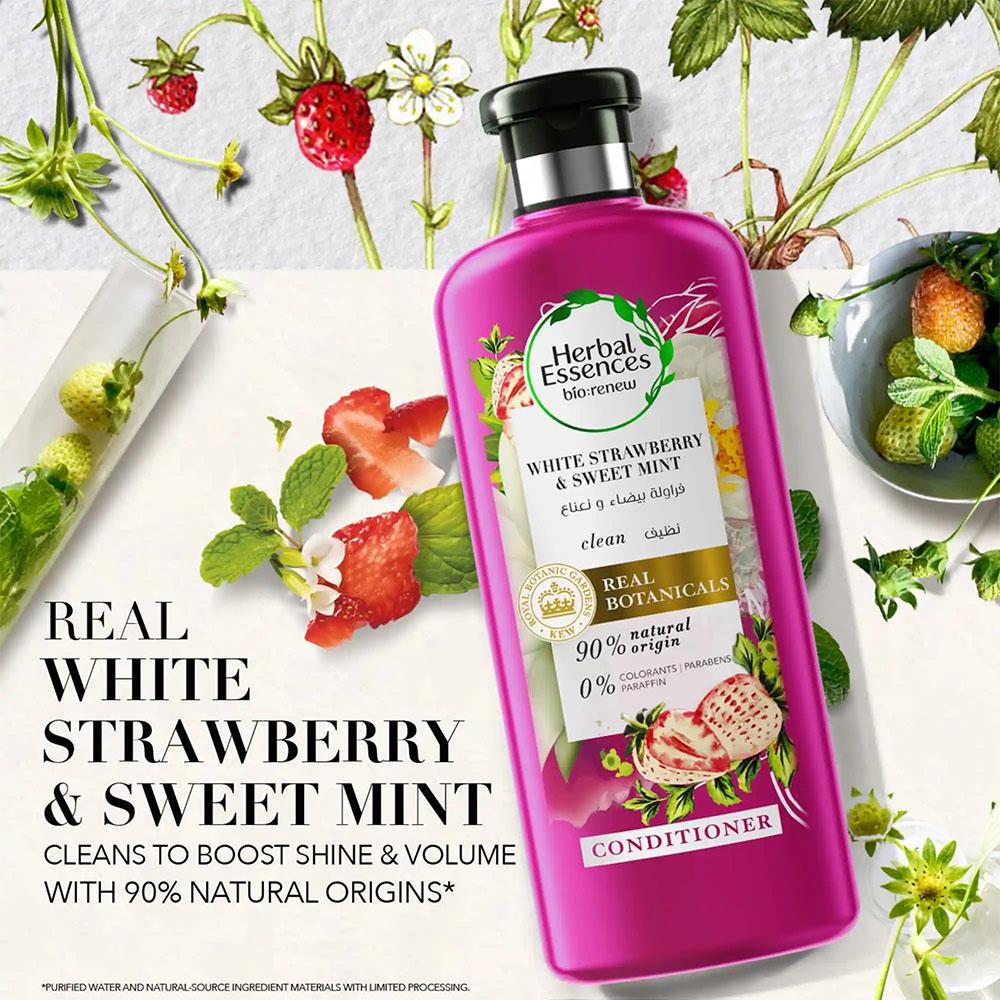 Herbal Essences White Strawberry & Mint Conditioner - 400 ml