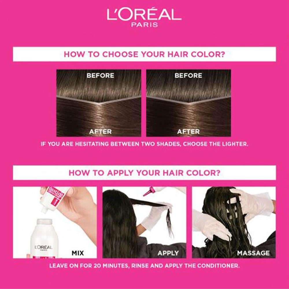 L'Oreal Paris Casting Creme Gloss Hair Dye - 400 Brown