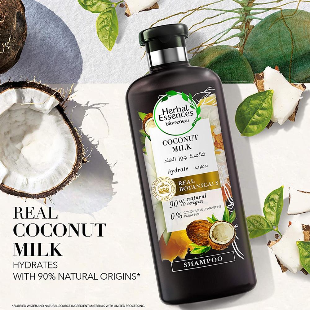HERBAL ESSENCES COCONUT MILK SHAMPOO 400 ML