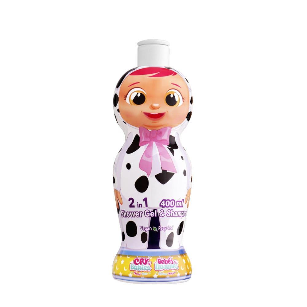 Air-Val Cry Babies Magic Tears Shampoo + Shower Gel for Kids - 400 ml