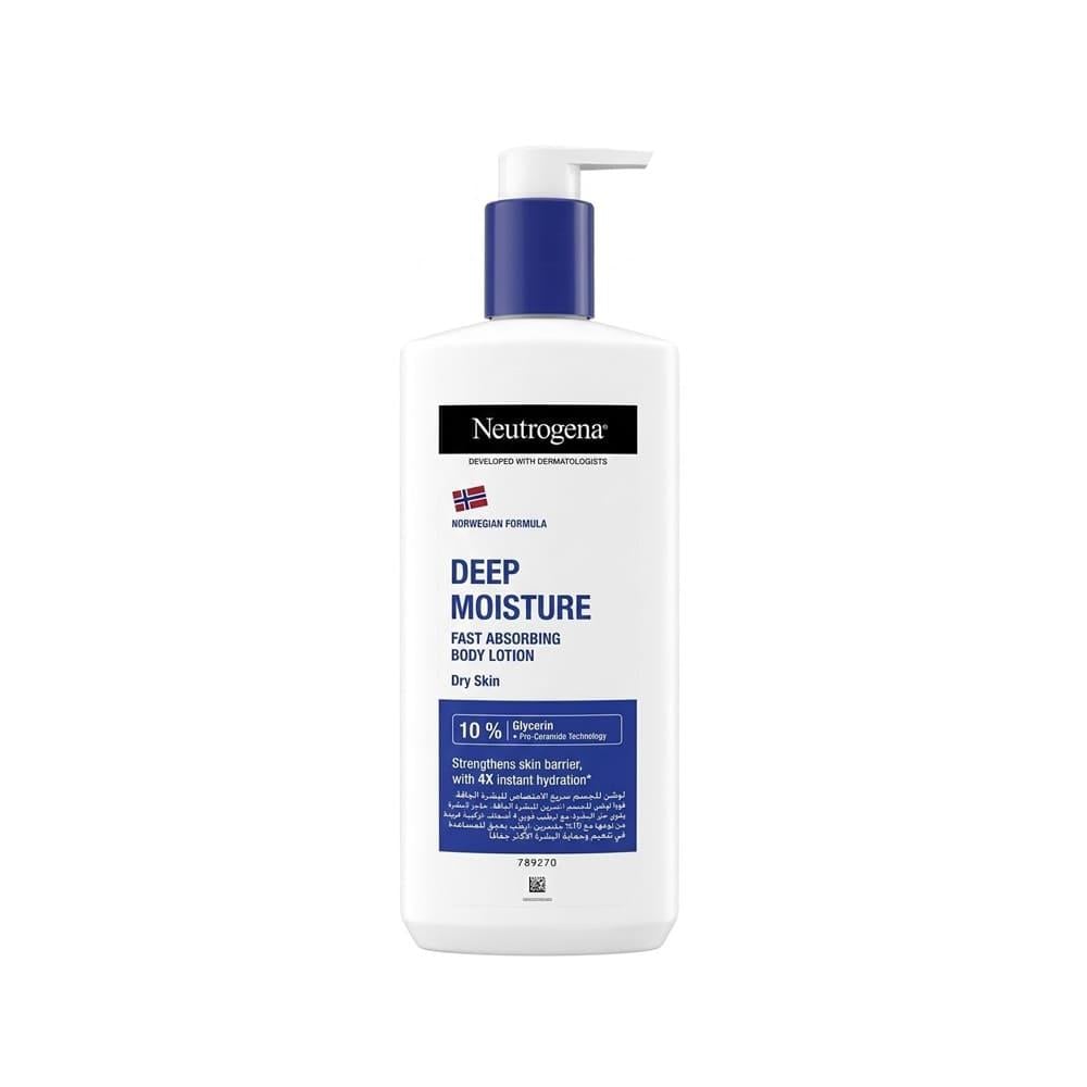 Neutrogena Deep Moisture Fast Absorbing Lotion - 400ml