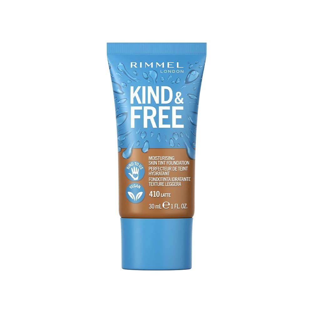 Rimmel London Kind & Free Skin Tint Foundation 410 Latte - 30 Ml