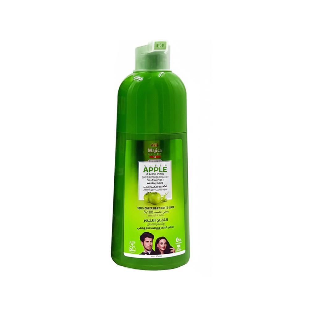 MAJICA GREEN APPLE HAIR COLOR SHAMPOO DARK BROWN 420ML