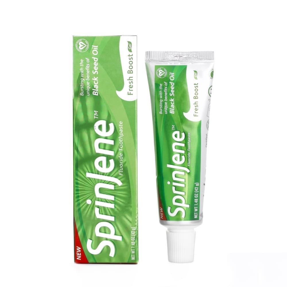 Sprinjene Black Seed Oil Fresh Boost Toothpaste- 42 Gm
