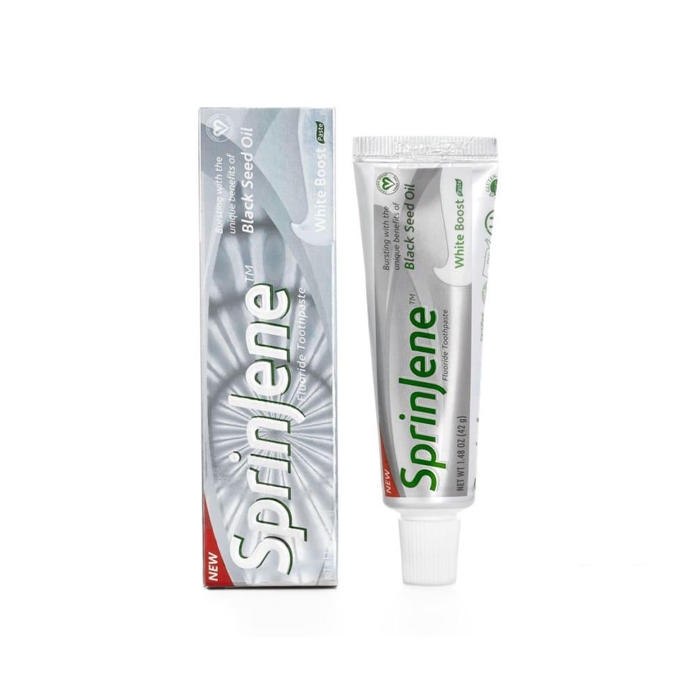 Sprinjene Black Seed Oil White Boost Toothpaste- 42 Gm