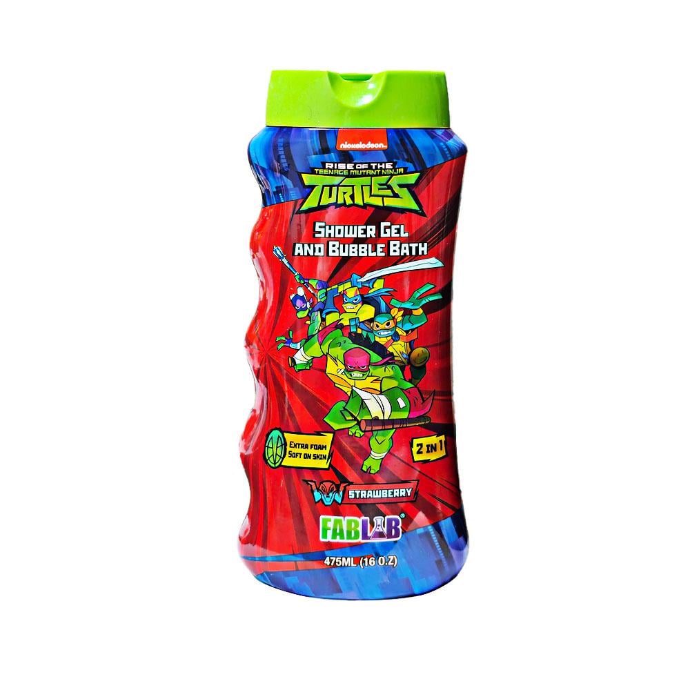 Nickelodeon Ninja Turtles Shower Gel & Bubble Bath BlueBerry - 475 ml