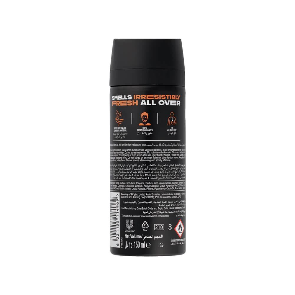 AXE Deodorant Spray Dark Temptation 48 Hrs Irresistible Fragrance - 150 ml